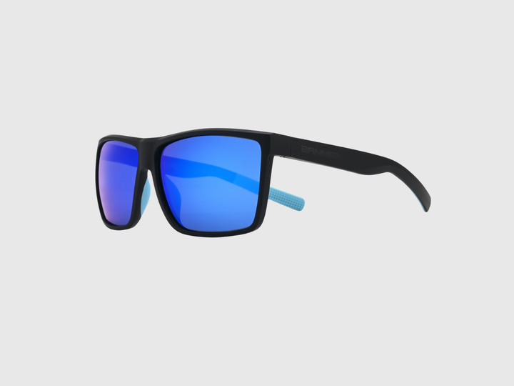 RANGERS COBALT sunglasses with a blue gradient lens on a light gray background